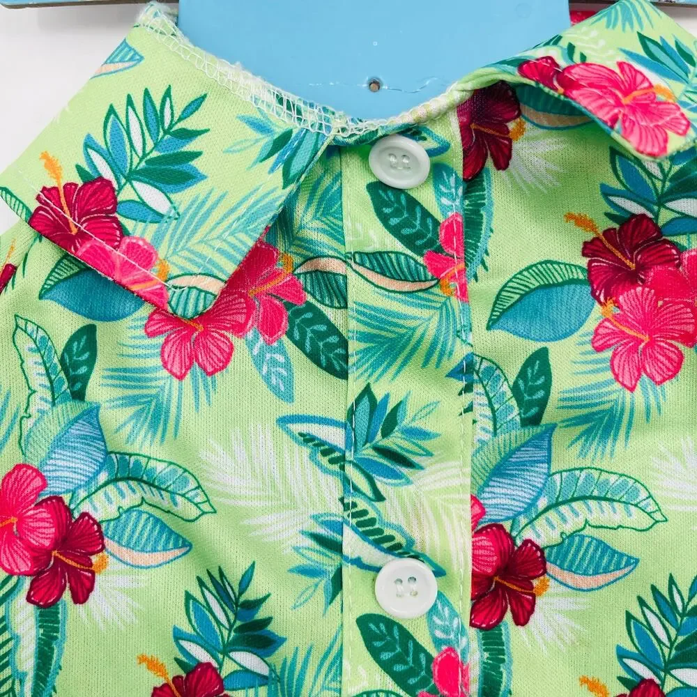 VIBRANT LIFE Pet Apparel Hawaiian Shirt Size Extra Small NWT For Dogs 5-10lbs